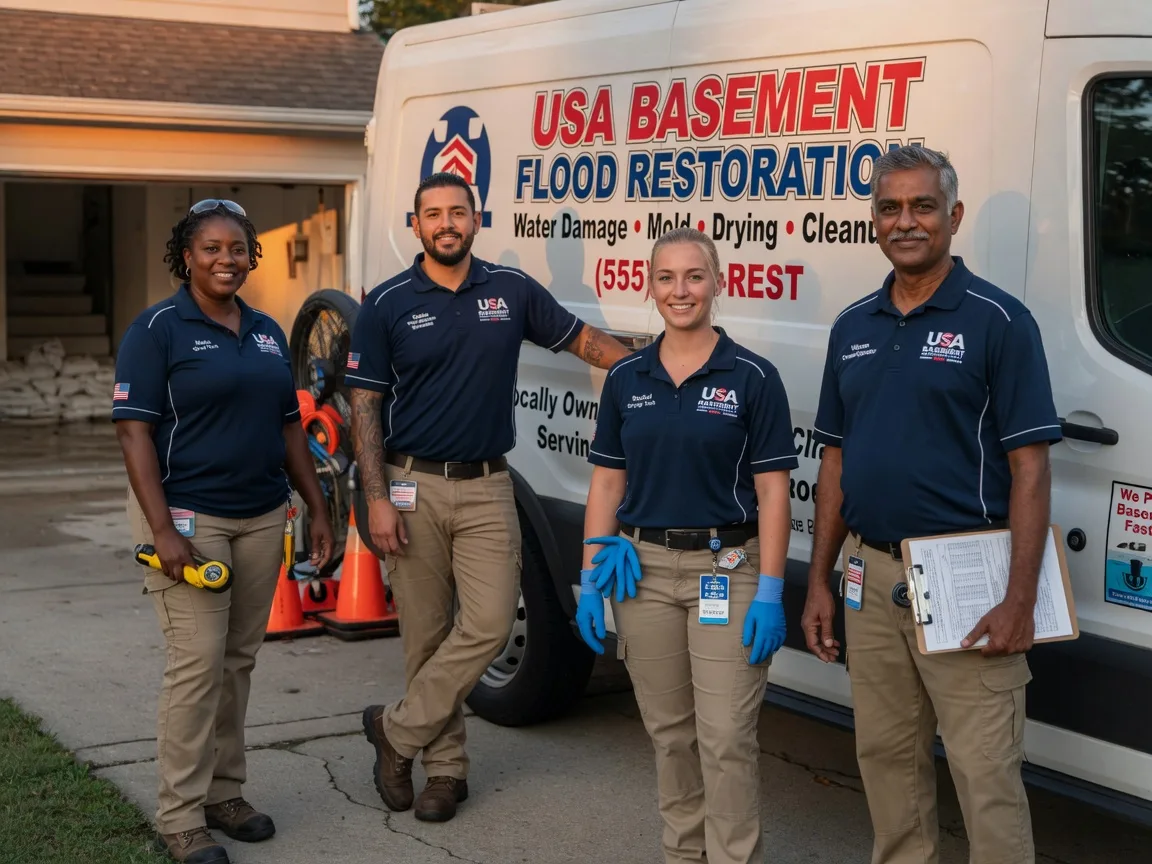 Basement Flood Cleanup company in Lerna, IL